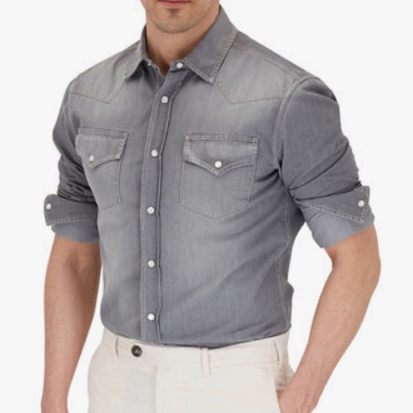 BRUNELLO CUCINELLILeisure Fit WESTERN SHIRT Sz XXL,All Products : American Fashion Style Bags On Sale